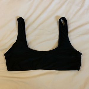 MISSGUIDED BLACK BIKINI TOP